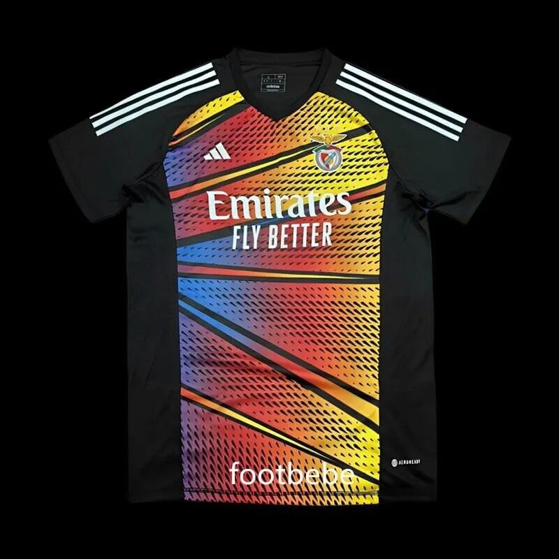 Benfica Lissabon Trikot 2023 2024 Pre Match Schwarz Footbebe De